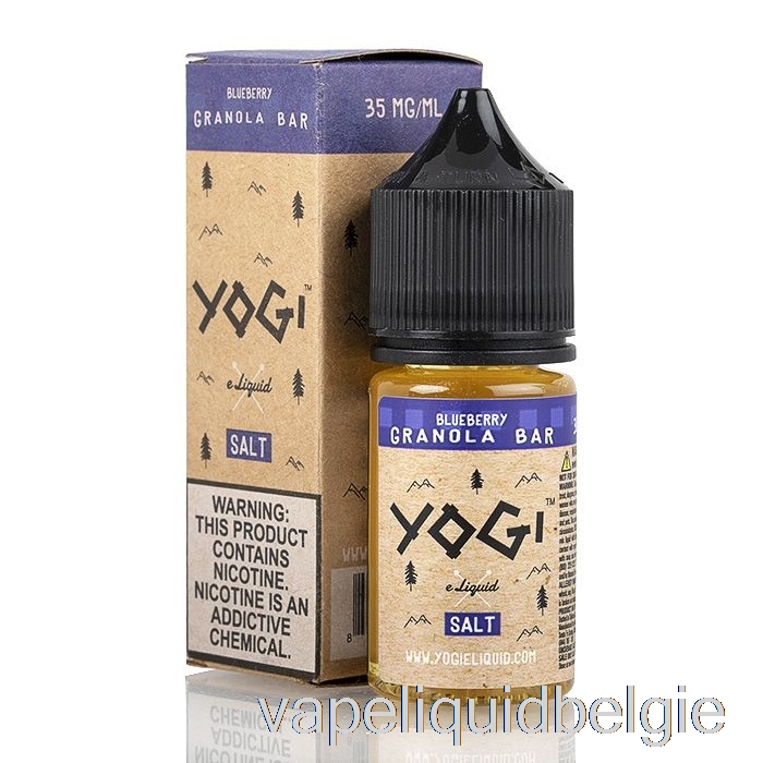 Vape Smaken Bosbessen Mueslireep - Yogizouten E-vloeistof - 30ml 35mg